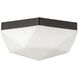 Alora Mood Krysta 2 Light 10.5 inch Matte Black Flush Mount Ceiling Light