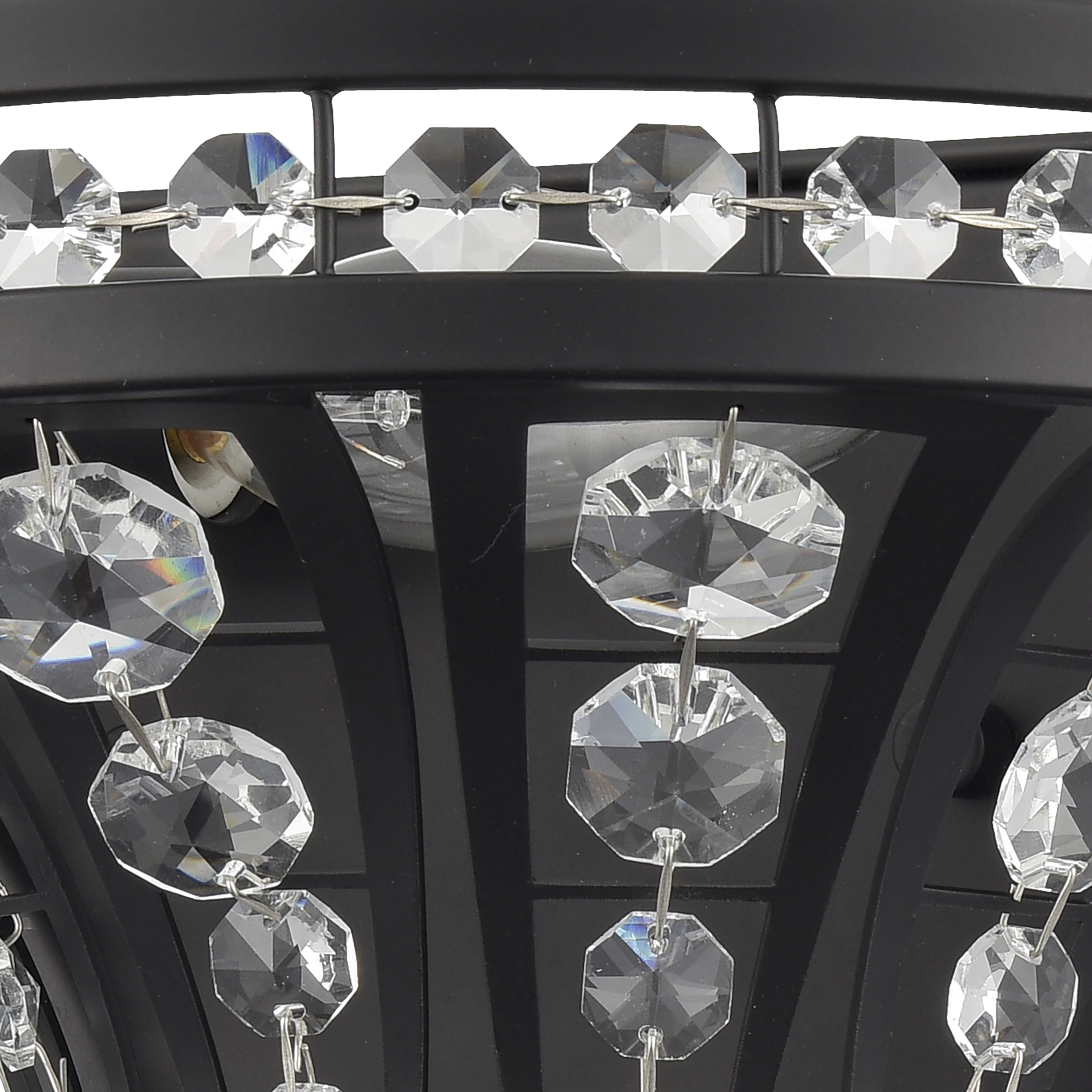 Fantania Sconce Wall Light in Matte Black