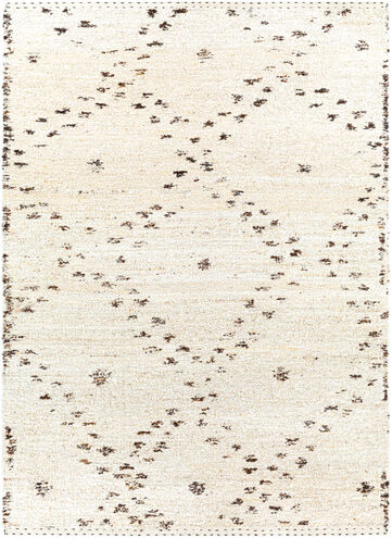 Machu Picchu 108 X 72 inch Light Beige Rug in 6 X 9, Rectangle