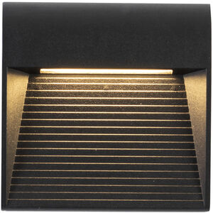 Casa LED 4.63 inch Black Exterior Wall Sconce