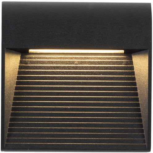 Casa LED 4.63 inch Black Exterior Wall Sconce