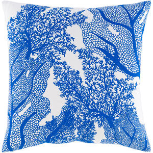 Sea Life 18 X 18 inch Dark Blue/White Pillow Kit, Square
