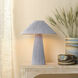 Tension 18 inch Blue Table Lamp Portable Light