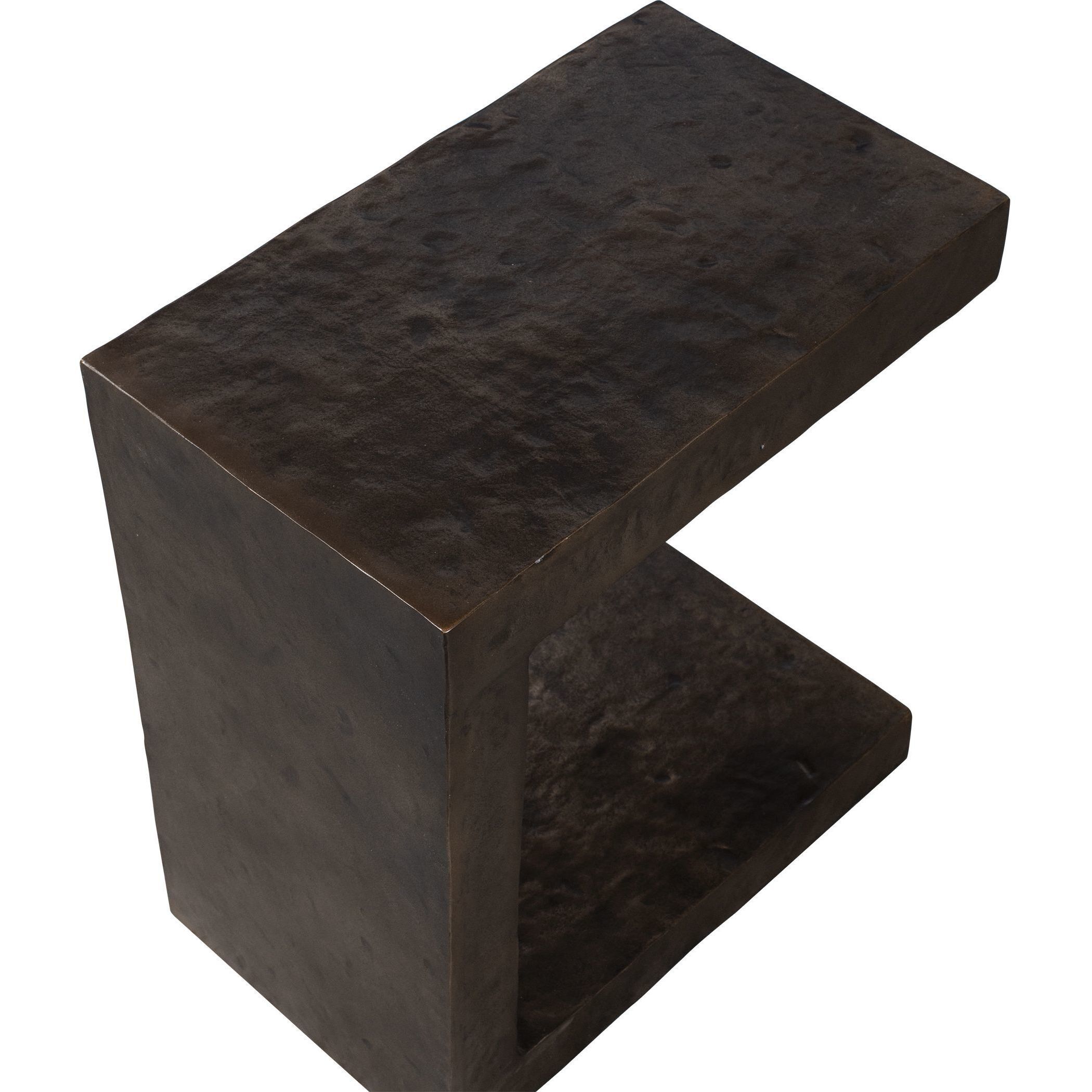 Obra 22 X 20 inch Dark Bronze Outdoor Side Table