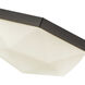 Alora Mood Krysta 2 Light 10.5 inch Matte Black Flush Mount Ceiling Light