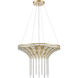 Fantania 6 Light 24 inch Champagne Gold Chandelier Ceiling Light