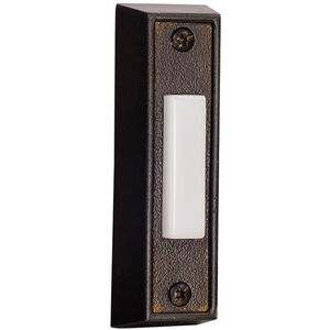 Rectangle Bronze Push Button, Rectangle