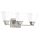 Clifton Heights 3 Light 23 inch Brushed Nickel Bath Vanity Wall Light