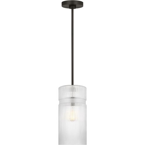 Drew & Jonathan Liouet 1 Light 7 inch Midnight Black Pendant Ceiling Light, Small