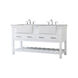 Clement 60 X 22 X 34 inch White Bathroom Vanity Cabinet