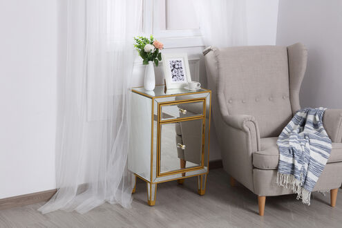 Reflexion Antique Gold Cabinet