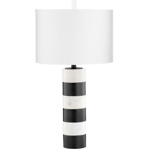 Marceau 28 inch 100.00 watt Gunmetal Table Lamp Portable Light