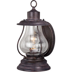 Dockside 1 Light 13 inch Weathered Patina Outdoor Wall