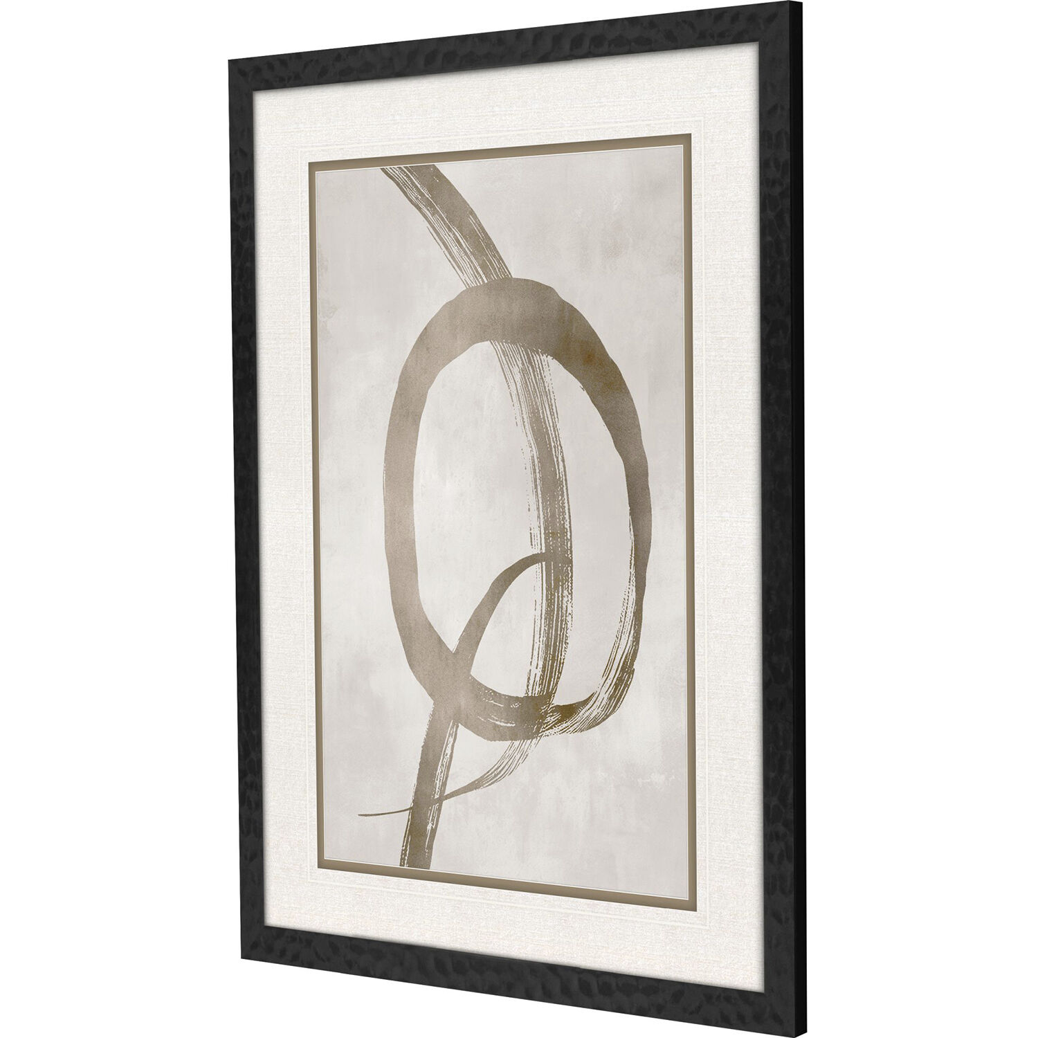 Twisting Paths Winding Paths Metallic and Neutral Framed Art, Propac