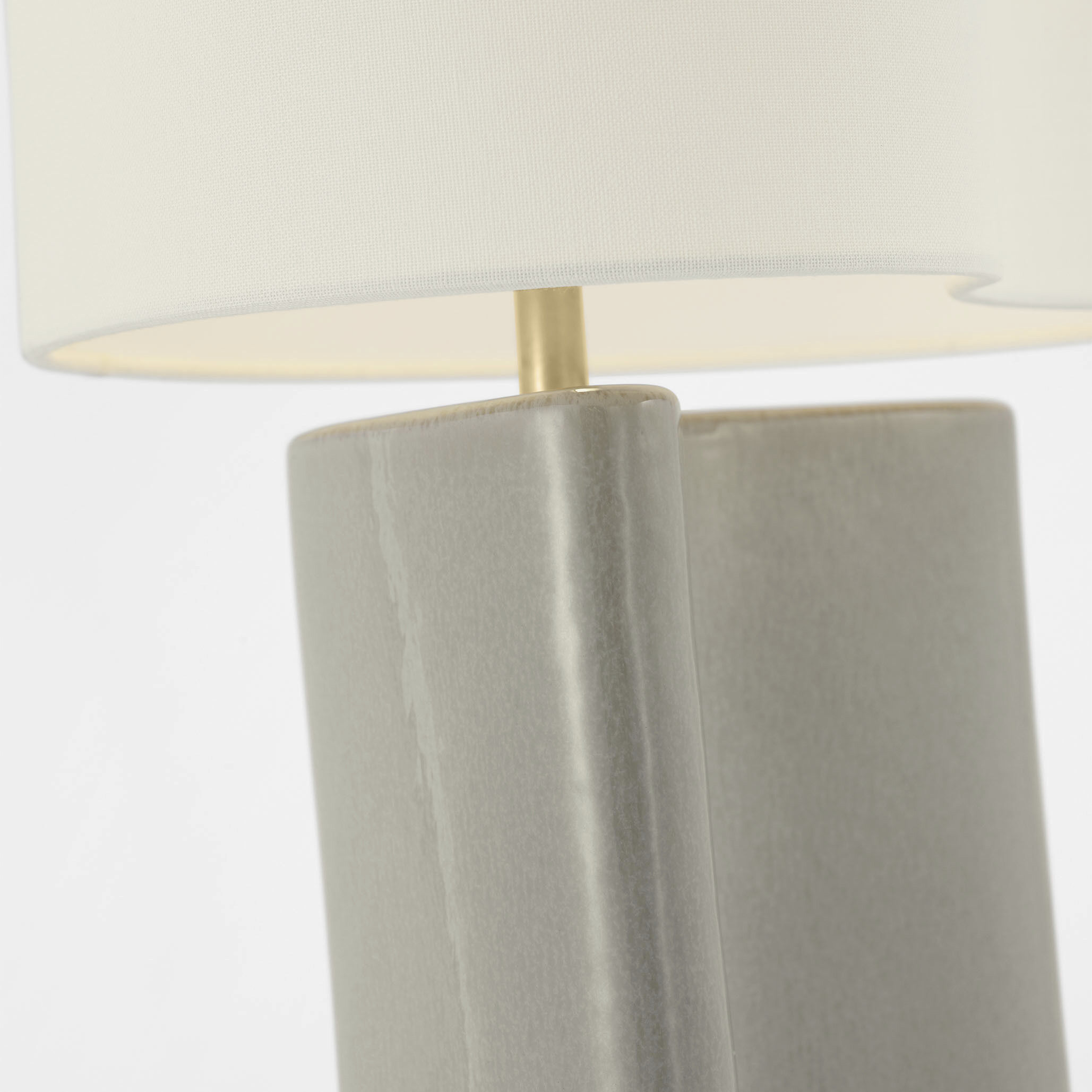 AERIN Mishca 23.75 inch 15.00 watt Shellish Gray Table Lamp Portable Light, Medium