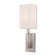 Hayworth 1 Light 6 inch Brushed Nickel ADA ADA Wall Sconce Wall Light