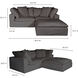 Clay Grey Nook Modular Sectional