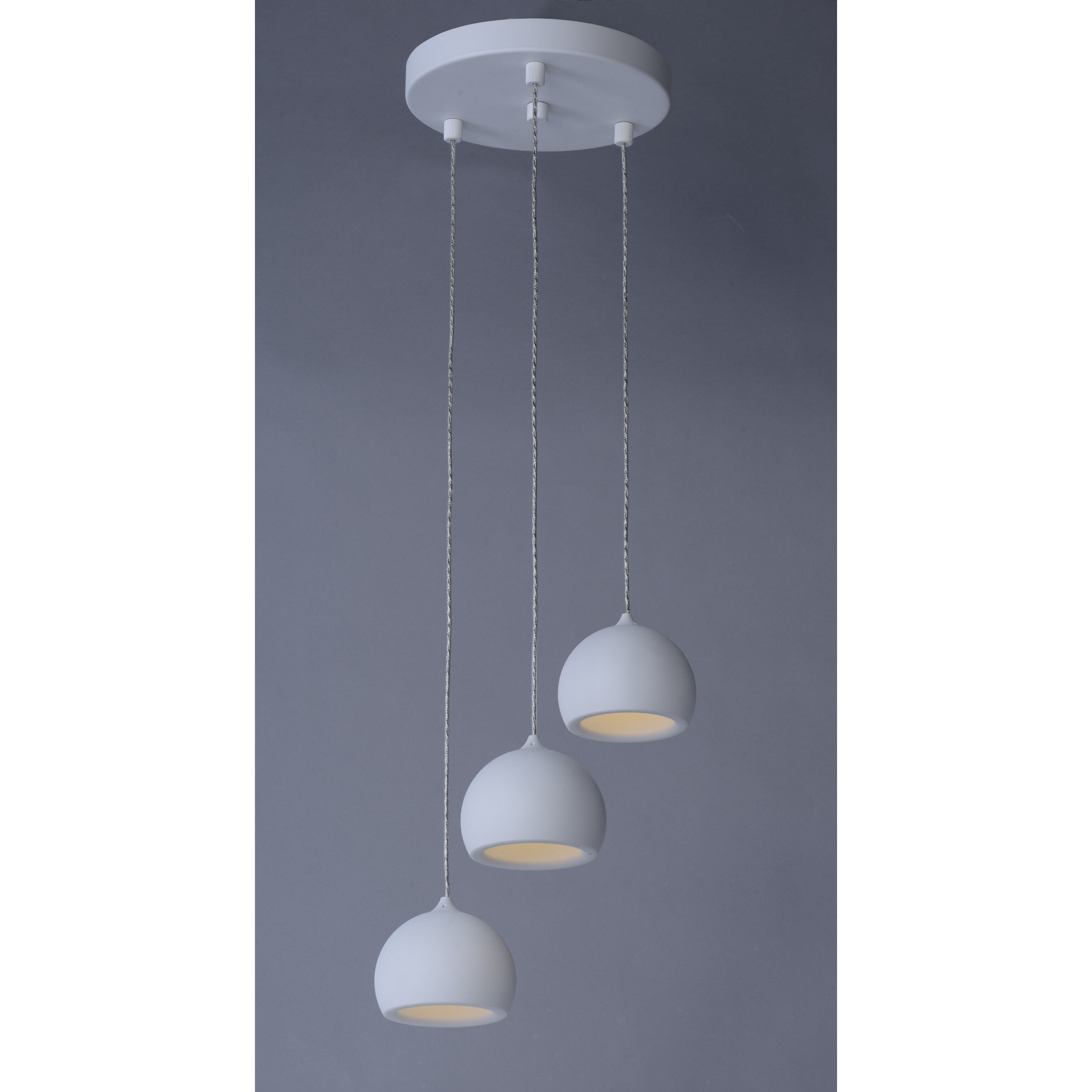 Alumilux Orion LED 10 inch White Multi-Light Pendant Ceiling Light