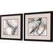 Abstract Collection Dark Espresso Wood Framed Art