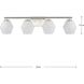 Copeland 4 Light 33 inch Brushed Nickel Vanity Light Wall Light