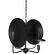 Satellite 4 Light 23 inch Matte Black Pendant Ceiling Light