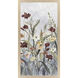 Flourish Wild Flower Green and Blue and Multi and Rust Framed Art
