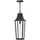 Coastal Elements Georgetown 1 Light 8.5 inch Black Outdoor Hanging Light