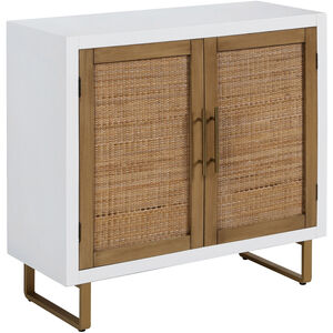Cameron Tweed and White Cabinet