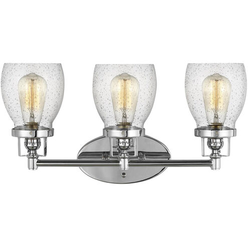 Belton 3 Light 21 inch Chrome Wall Bath Fixture Wall Light