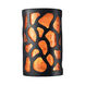 Ambiance 1 Light 7.75 inch Carbon Matte Black Wall Sconce Wall Light