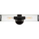 Crosby 2 Light 5 inch Black Wall Sconce Wall Light 