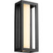 Aperto LED 16 inch Black Outdoor Wall Sconce