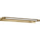 Avroko Capa 14.3 watt 36 inch Hand Rubbed Antique Brass Picture Light Wall Light