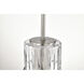 Gianna 12 inch Brushed Nickel Pendant Ceiling Light