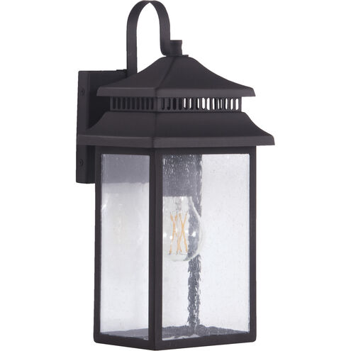 Crossbend 1 Light 15 inch Dark Bronze Gilded Outdoor Wall Mount