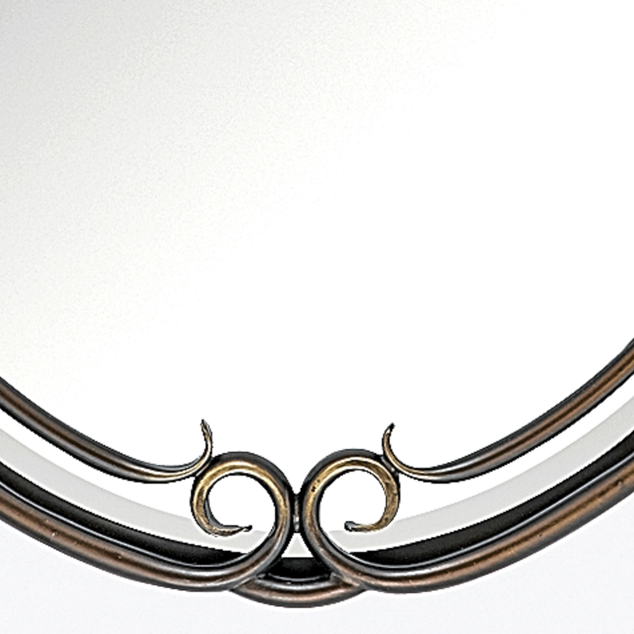 Duchess 30 X 24 inch Palladian Bronze Wall Mirror