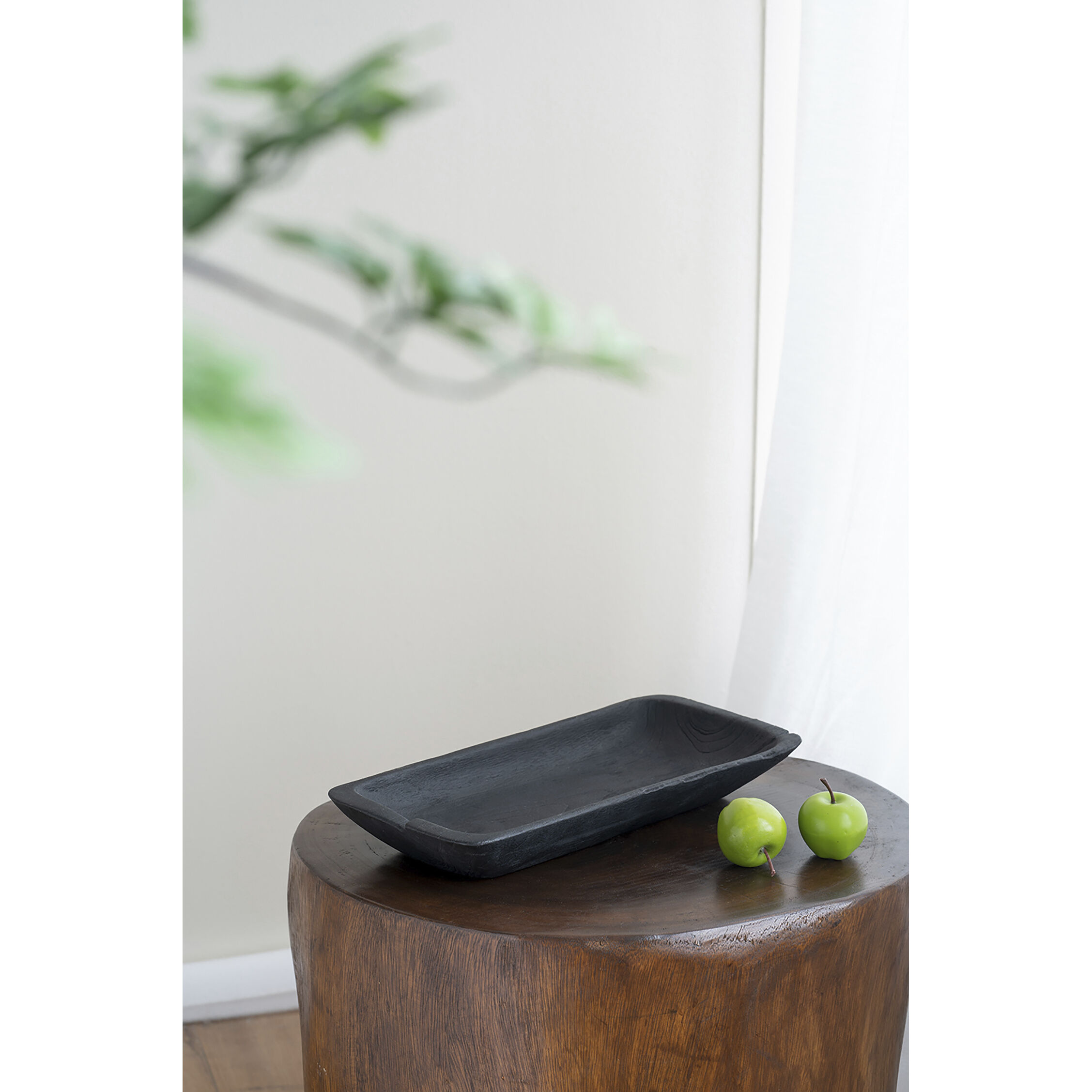 Rectangular Teak Natural Tray