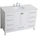 Irene 48 X 22 X 34 inch White Vanity Sink Set