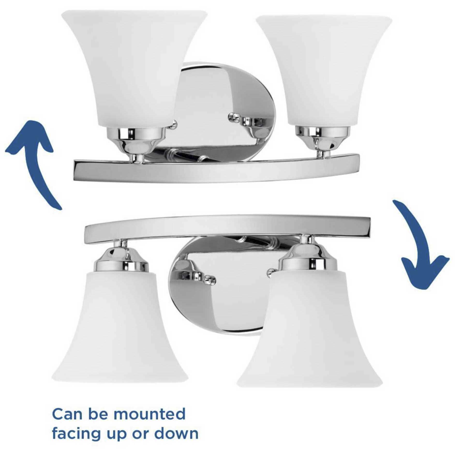 Adorn 2 Light 13.25 inch Polished Chrome Bath Vanity Wall Light