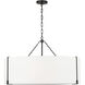 Thom Filicia Bergen 4 Light 36.25 inch Aged Iron Pendant Ceiling Light