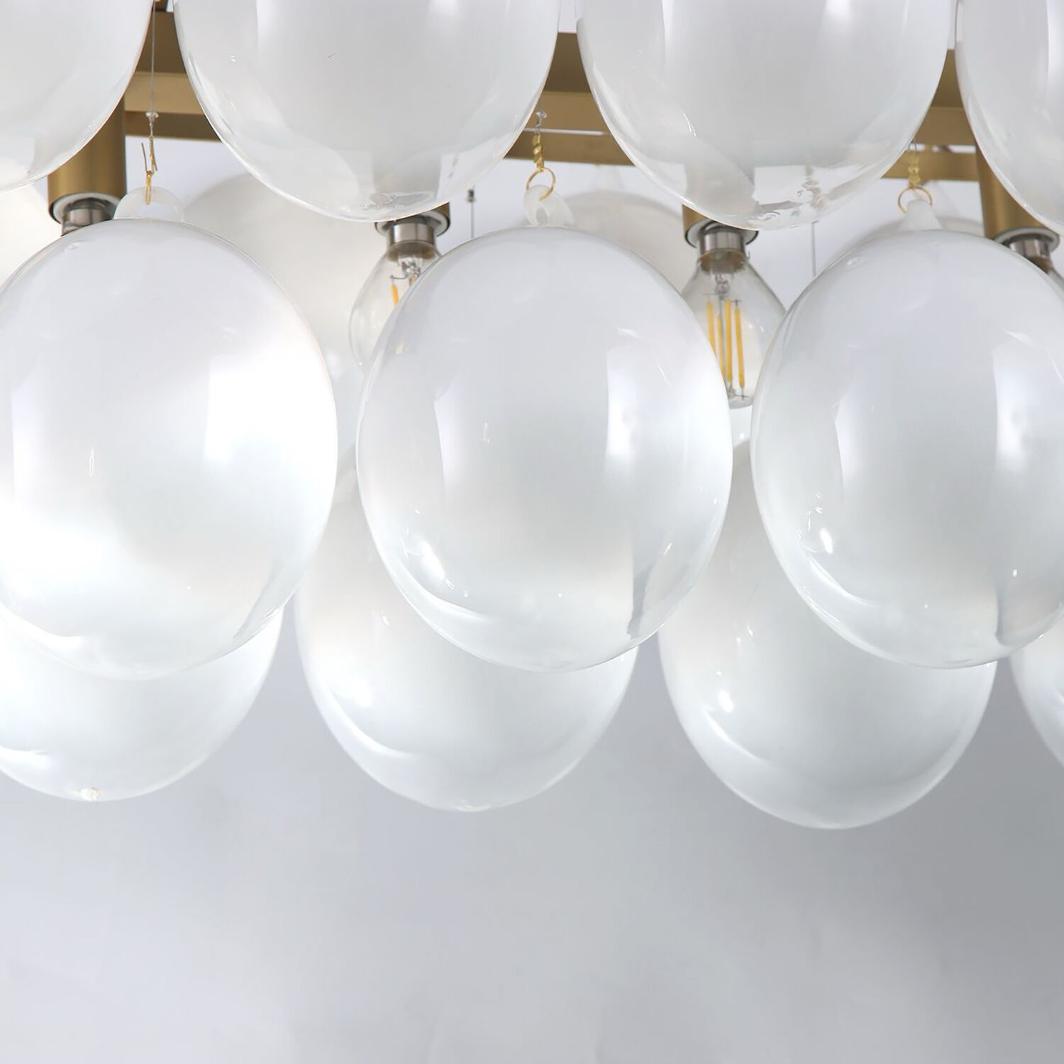 Globo Island Light Ceiling Light in Milky White