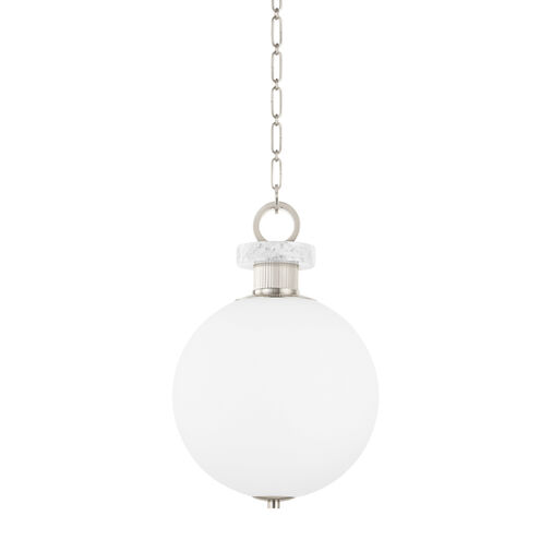 Haru 1 Light 14 inch Burnished Nickel Pendant Ceiling Light