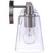Emilio 4 Light 33 inch Brushed Polished Nickel Vanity Light Wall Light