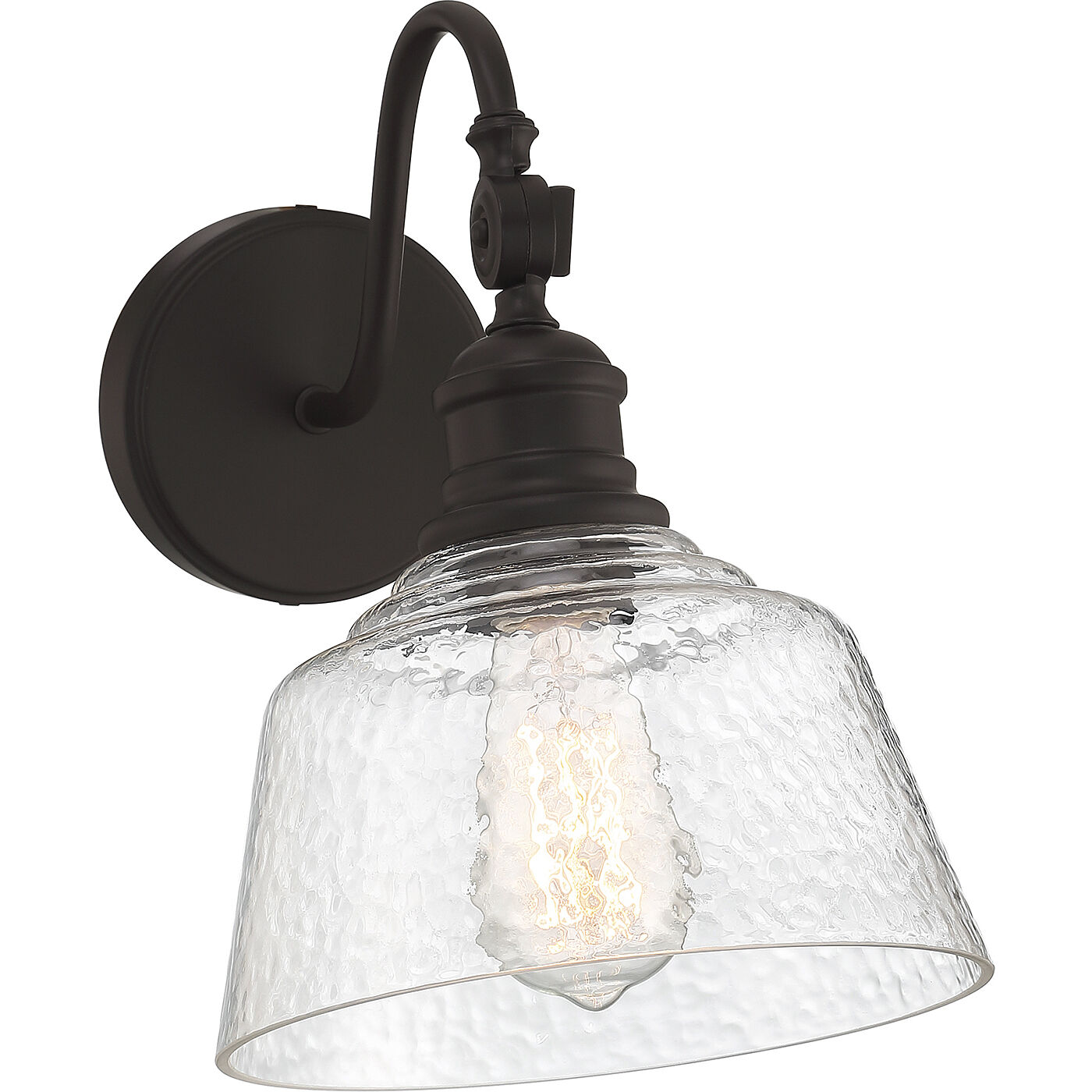 Vintage 1 Light 9 inch Oil Rubbed Bronze Wall Sconce Wall Light