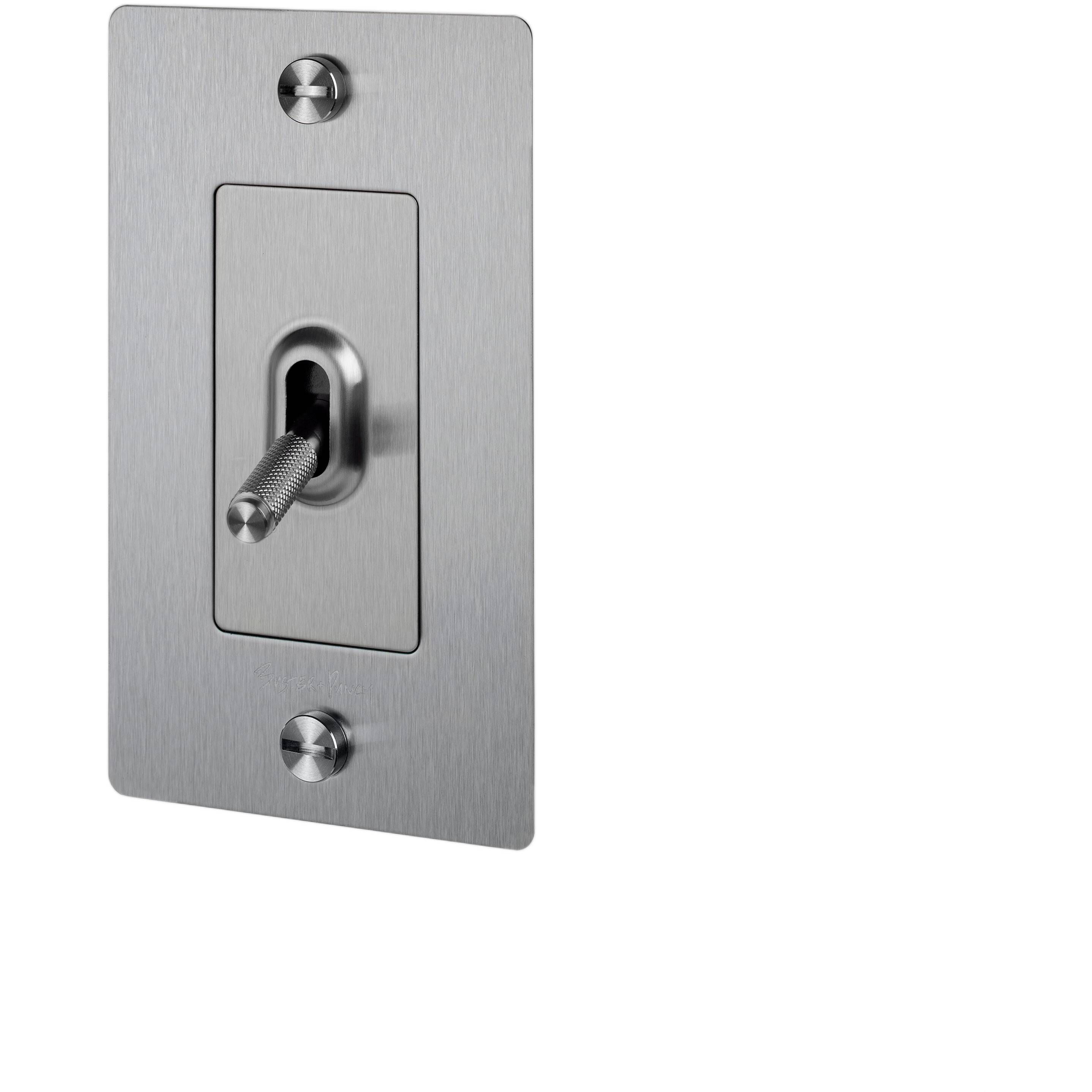 1G Toggle 120-277 Steel Light Switch