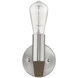 Finnick 1 Light 5 inch Satin Nickel Sconce Wall Light