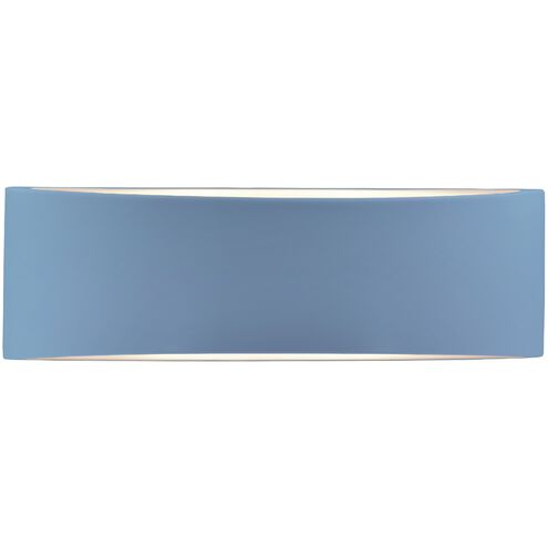 Ambiance 2 Light 16 inch Sky Blue Wall Sconce Wall Light