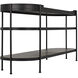 Cassio 79 X 20 inch Matte Black Console