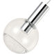 Artisan Collection/SIENNA Series 5 inch Polished Chrome Pendant Ceiling Light