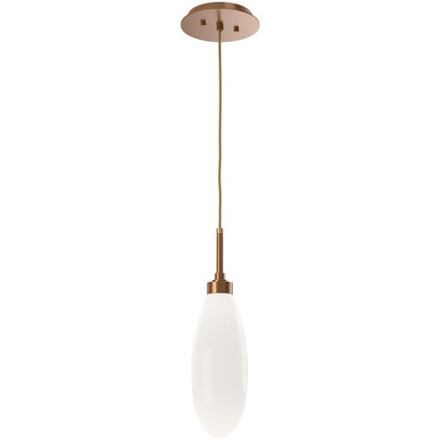 Fiori LED 6 inch Novel Brass Pendant Ceiling Light
